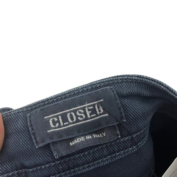 Closed Cropped Baker Slim Jeans Indigo Blue Mid Rise Women’s Size 26 - Picture 9 of 14